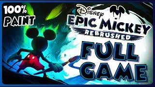 Epic Mickey Rebrushed FULL GAME 100% Longplay (PS5) Paint 