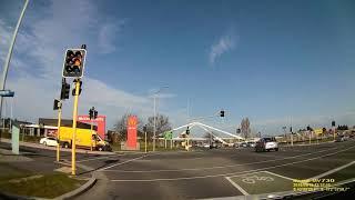 Realtime New Zealand Driving: Christchurch Airport to Memorial Avenue