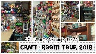 Craft Room Tour 2016 | First One Ever | Country Charm by Tracy