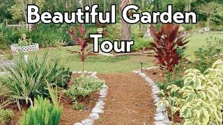 Summer Garden Tour In 2024| Meu Jardim Na Florida