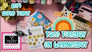 🫣Taco Tuesday on Wednesday  $124 Saved  In Savings Challenges | Cash Envelope System WORKS!!