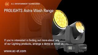 PROLIGHTS Astra Wash, Moving Lights Family