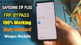 Samsung Galaxy S9 Plus FRP Bypass Google Account  by Waqas Mobile