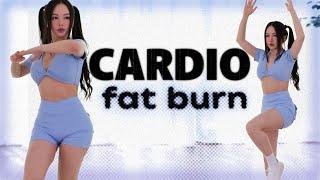 20 min Cardio Workout for Fat Burn - beginner friendly no lunges no repeats!