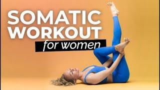 Somatic Yoga Workout for Women with Music | Release Anger, Anxiety, Stress, Hip Tension & Trauma