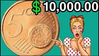 5 Euro Cent France MOST VALUABLE FIVE EURO CENT 1999 COINS WORTH UP $10,000 Coins worth money!