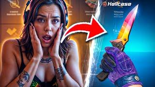 I made QUICK $2,000 with case battle Hellcase!? ( Hellcase Promo Code 2025 )