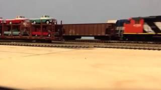 HO Ballast train with CN power