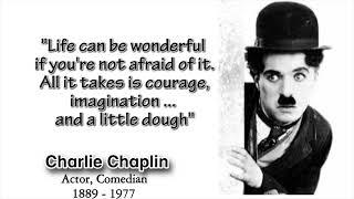 Charlie chaplin quotes About life