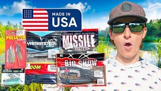 Fishing With ONLY American Made Lures - Are They The Best?