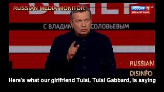 Vladimir Solovyov says Tulsi Gabbard is Putin's agent (2022)