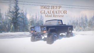 SnowRunner Mod Review | 1962 Jeep Gladiator - basic, but effective mod?