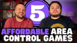 5 Affordable Area Control Games