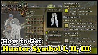 How to Get Hunter Symbol III in Monster Hunter Wilds (Hunter Symbol I, II, III)