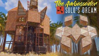 Rust - The Ambassador - CHEAP and EASY Rust Solo Base Design
