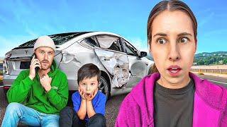 WE GOT INTO A CAR ACCIDENT 