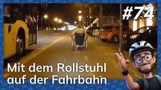 ️ Mit dem Rollstuhl auf der Fahrbahn – Berlin Cycling Diary #74