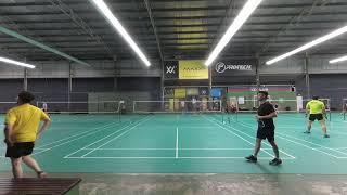 (Aaron Choo/Ban Soon) vs (Ernest/ Lee)