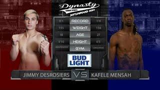 Jimmy Desrosiers vs Kafele Mensah