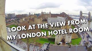 LUXURY HOTEL RIGHT NEXT TO THE TOWER OF LONDON and TOWER BRIDGE - Cheval Three Quays Suite Tour