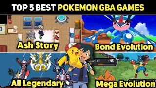 Top 5 Best Pokemon Gba Games For You | Best Pokemon Games In 2024 | Hindi |