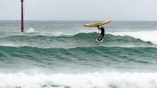 Off shore Wing Foil Session Suances