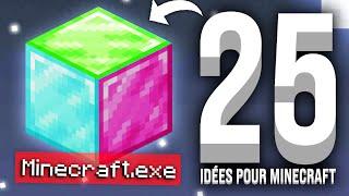 25 DÉTAILS À ABSOLUMENT AJOUTER A MINECRAFT !