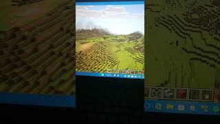 Playing Minecraft on a gaming laptop final demo