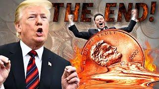 Donald Trump ENDING the U.S. Penny Coin with Elon Musk's DOGE?