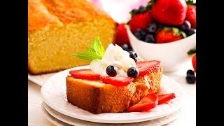 How to bake a Sour Cream Pound Cake (Easy to make recipe)