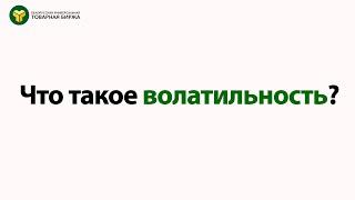 Что такое волатильность