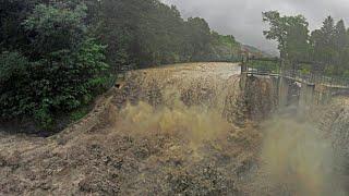 Nabujali vodopad u Ivanjici (The Swollen Waterfall in Ivanjica, 23. 06. 2020.)