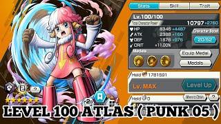 LEVEL 100 ATLAS ( PUNK 05 ) GAMEPLAY | ONE PIECE BOUNTY RUSH