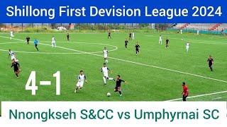 Shillong first Division football League. 09/10/2024. Nongkseh S&CC vs Umphyrnai SC. #Football Match