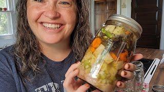 Pressure Canning to Make Dinner Easier, Soup Edition | Every Bit Counts Challenge