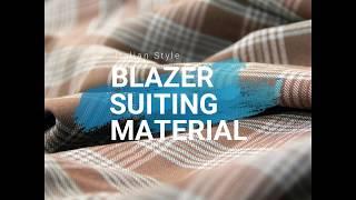 Blazer Suiting Material - Today's Fashion Doha