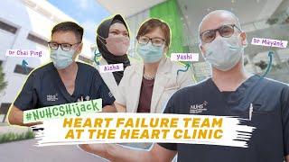 NUHCS Hijack the Heart Failure Team at the Heart Clinic