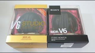 Sony MDR-v6 in NEW Packaging