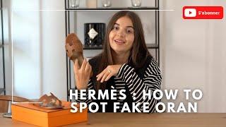 HERMÈS : HOW TO SPOT FAKE ORAN SANDALS 