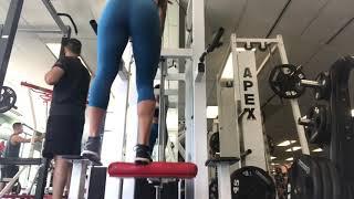 Evada Peron - GLUTE/HAMSTRING PUSH-DOWN W/ASSISTED PULL-UP MACHINE