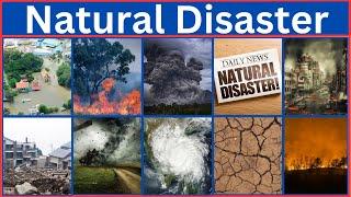 Natural Disaster Vocabulary ||  Mastering Natural Disaster Keywords