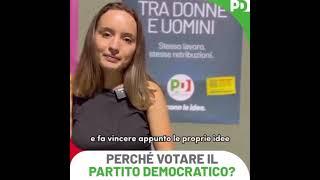 Perché votare Partito Democratico?