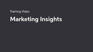 Marketing Insights