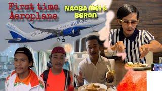 First time Aeroplane Naoba mei & Beron || #Kolkata