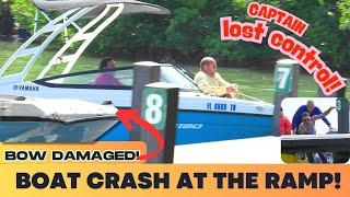 BOAT CRASH AT THE RAMP  | ONLY IN MIAMI