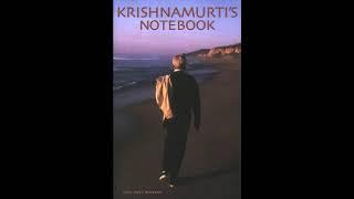 Krishnamurti's Notebook - deep to the marrow