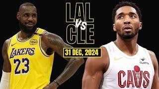 (LVE) CAVS VS LAKERS - 12/31/24 - FULL GAME BREAKDOWN ONLY (NO VIDEO)