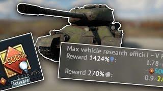 When activate 500% booster but have slightly more luck | War Thunder