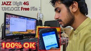 Jazz 4G Digit Unlock All Sim | Digit Mobile Free File Unlock | Vehari Mobile #mobilelegends