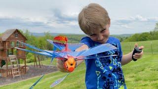 THIS RC BIRD ACTUALLY FLIES!